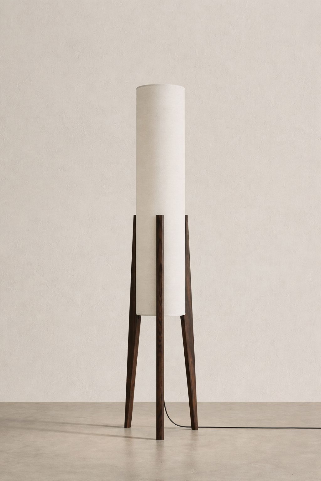 Japanese Retro Tube Tripod Floor Lamp - Image 2