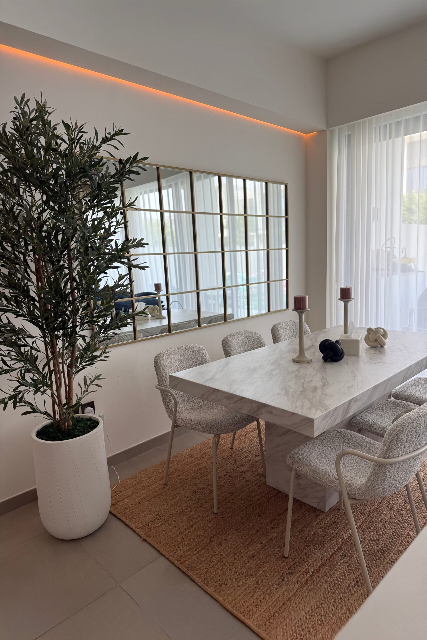 Artificial Olive Tree with Natural Wood Trunk (210CM) - Image 7