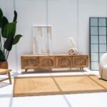 Arabella Arch Design Wooden TV Unit