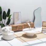 Arabella Arch Design Wooden TV Unit