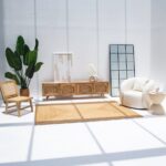 Arabella Arch Design Wooden TV Unit
