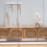 Arabella Arch Design Wooden TV Unit