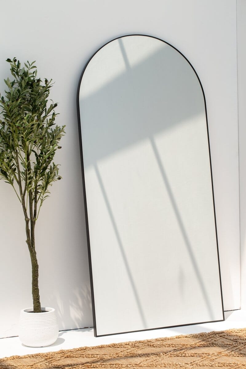 Odin XL Black Arch Full Length Mirror - Image 9