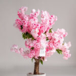 Pink Cherry Blossom Faux Tree (120CM)