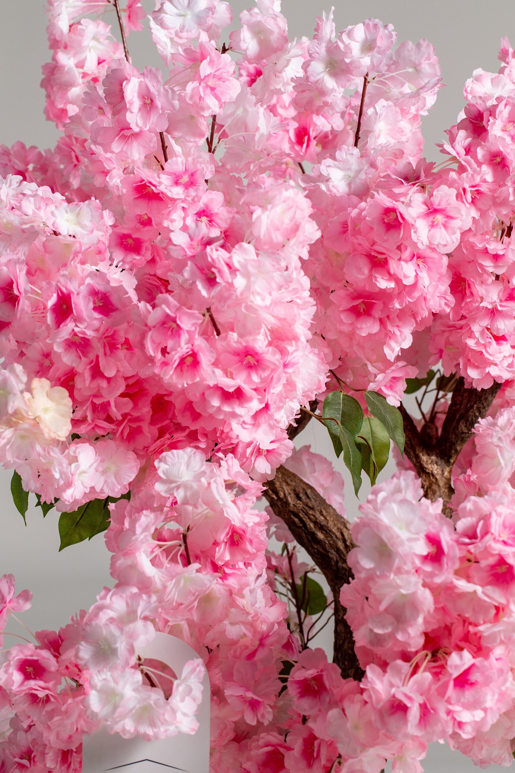 Pink Cherry Blossom Faux Tree (120CM) - Image 4
