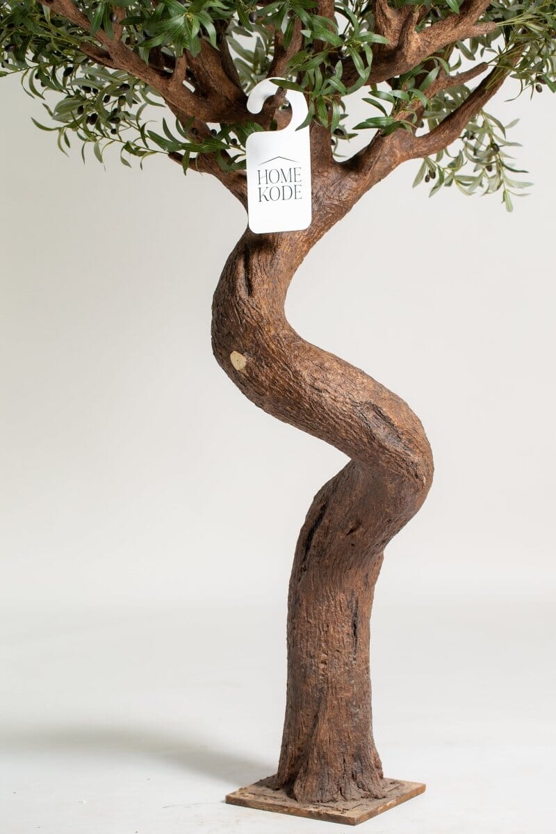 Artificial Olive Tree with Curving Trunk (300CM) - Image 4
