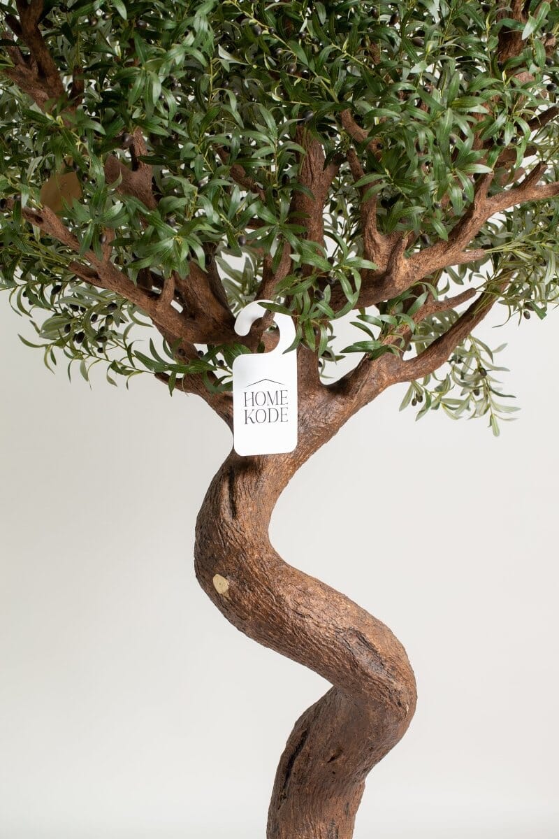 Artificial Olive Tree with Curving Trunk (300CM) - Image 5