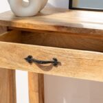 Sibylla Wooden Console with Two Drawers
