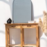 Sibylla Wooden Console with Two Drawers