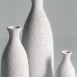 Alba Decorative White Vase