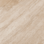 Zoey Hourglass Leg Travertine Round Dining Table