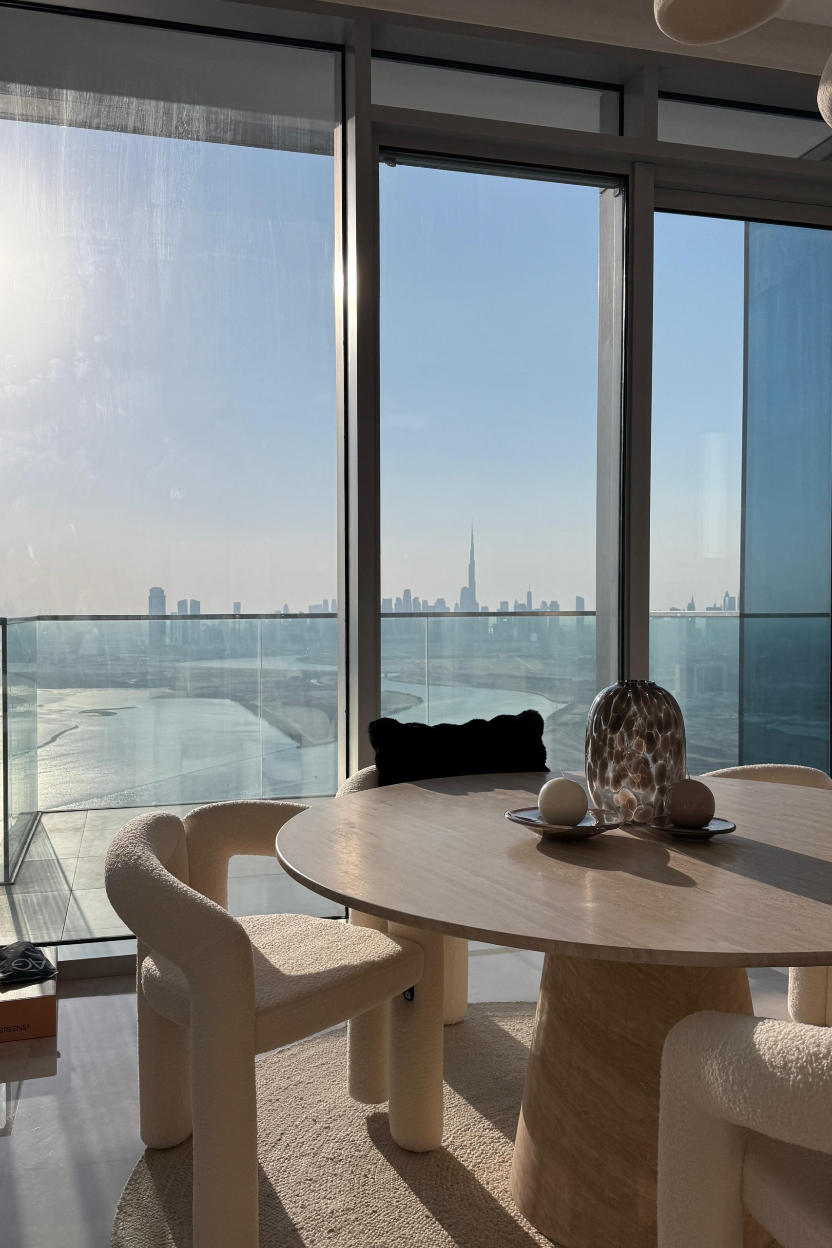 Belova Travertine Round Dining Table - Image 6