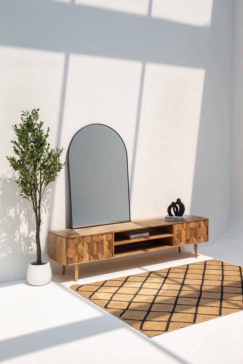 Nova Wooden Two Door TV Unit - Image 6