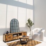 Indiana Industrial Wooden TV Unit