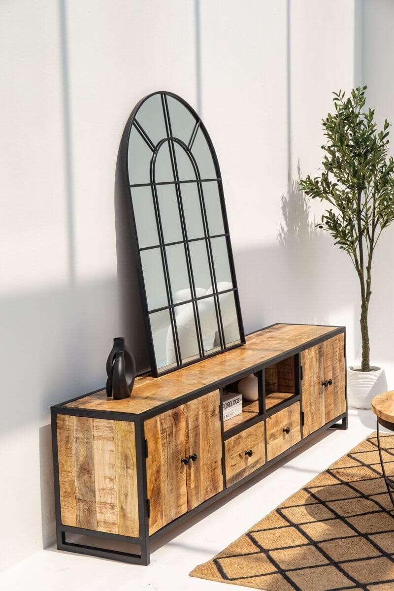Indiana Industrial Wooden TV Unit - Image 7