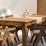 Savannah Mango Wood Dining Table