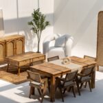 Savannah Mango Wood Dining Table