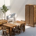 Savannah Mango Wood Dining Table