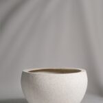 Zuno White Fiber Pot
