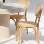 Marceau Crema Marfil Marble Round Dining Table