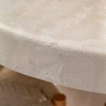 Marceau Crema Marfil Marble Round Dining Table