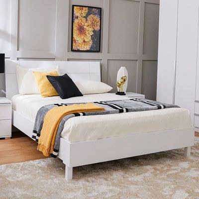 Brooklyn 180x200 King Bedroom Set-White-With 2-Year Warranty - Image 2