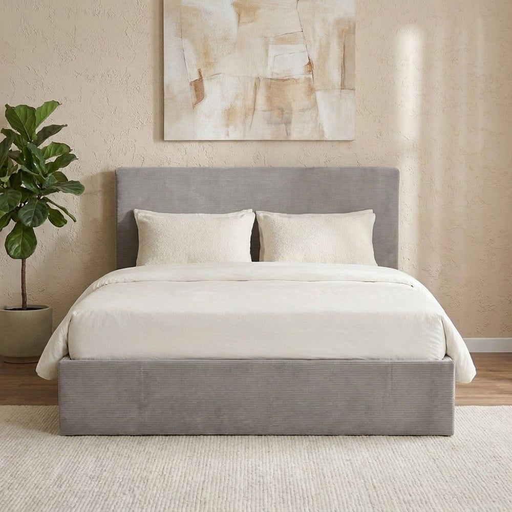 Wesley 180x200 King Bed with 4 Drawers-Dark Grey-With 2-Year Warranty - Image 2