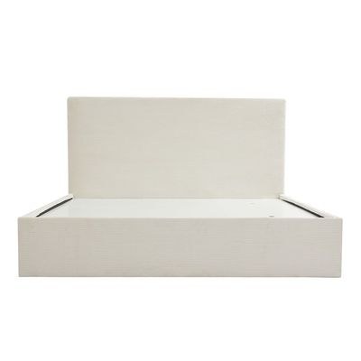 Wesley 150x200 Queen Bed with 4 Drawers-Light Beige-With 2-Year Warranty - Image 3