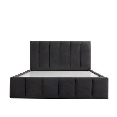 Vista 150x200 Queen Bed with 4 Drawers-Black-With 2-Year Warranty - Image 2