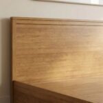 Zirco 180x200 King Bed with Storage-Brown Oak-With 2-Year Warranty
