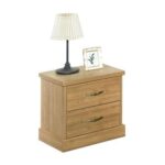 Zirco Single Bedroom Set-Brown Oak-With 2-Year Warranty