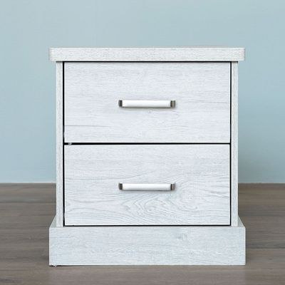 Zirco King Bedroom Set-White Oak-With 2-Year Warranty - Image 5