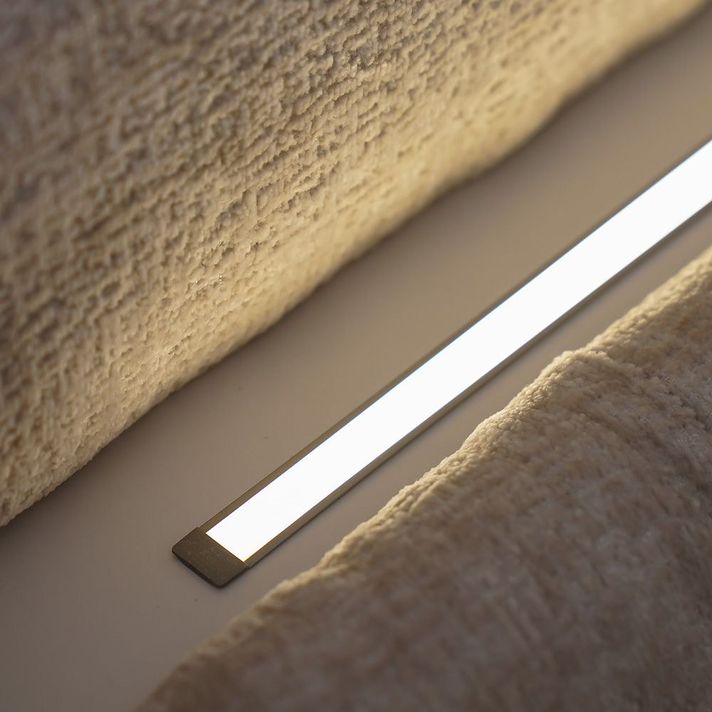 Santelmo 180x200 King Bed with LED Lights-Beige-With 2-Year Warranty - Image 4