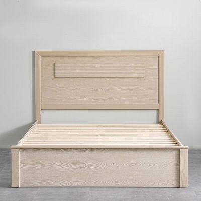 Ryan 150x200 Queen Bed-Antique Grey Ash Veneer-With 2-Year Warranty - Image 5