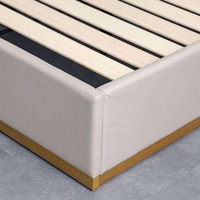 Margaret 180x200 King Bed-Beige/Gold-With 2-Year Warranty - Image 5