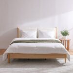 Anchor 180x200 King Bed with Upholstered Headboard - Natural/Beige - With 2-Year Warranty