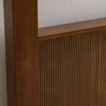 Zenia 180X200 King Poster Bed Solidwood - Dark Brown