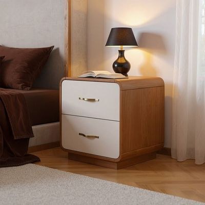 Nordomi 200X200 Upholstered Super King Bedroom Set-Beige/Natural - Image 4