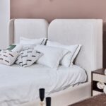 Atlanta 200X200 Upholsterd Super King Bed - Beige