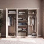 Zirco 6-Door Wardrobe-White Oak-With 2-Year Warranty