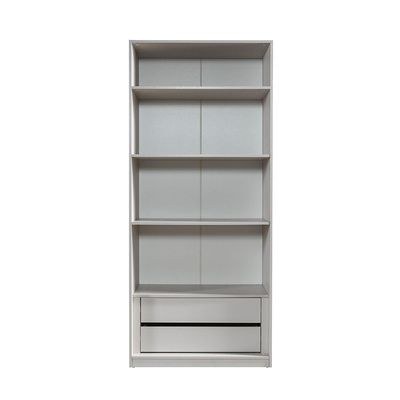 Infinity 2-Door Wardrobe with Shelves - Light Taupe - With 2-Year Warranty - Image 3