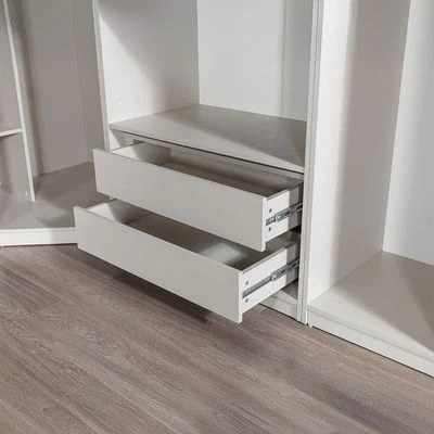 Infinity Set of 2 Drawers Internal Module for 2-Door Wardrobe-Light Taupe-With 2-Year Warranty