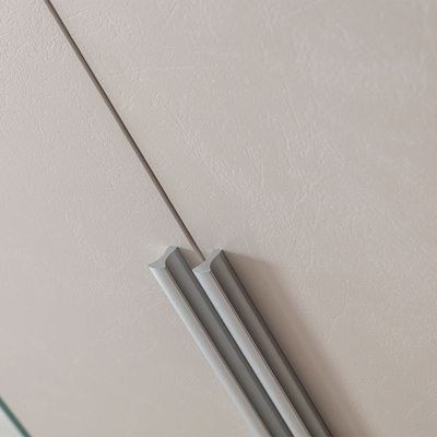 Gotham 5 Door Wardrobe With Mirror - Grey - Image 5