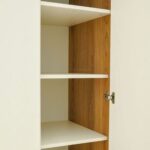 Amara 3 Door Wardrobe With 1 Mirror -Oak/White