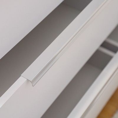 Brooklyn Dresser With Mirror-White - Image 4
