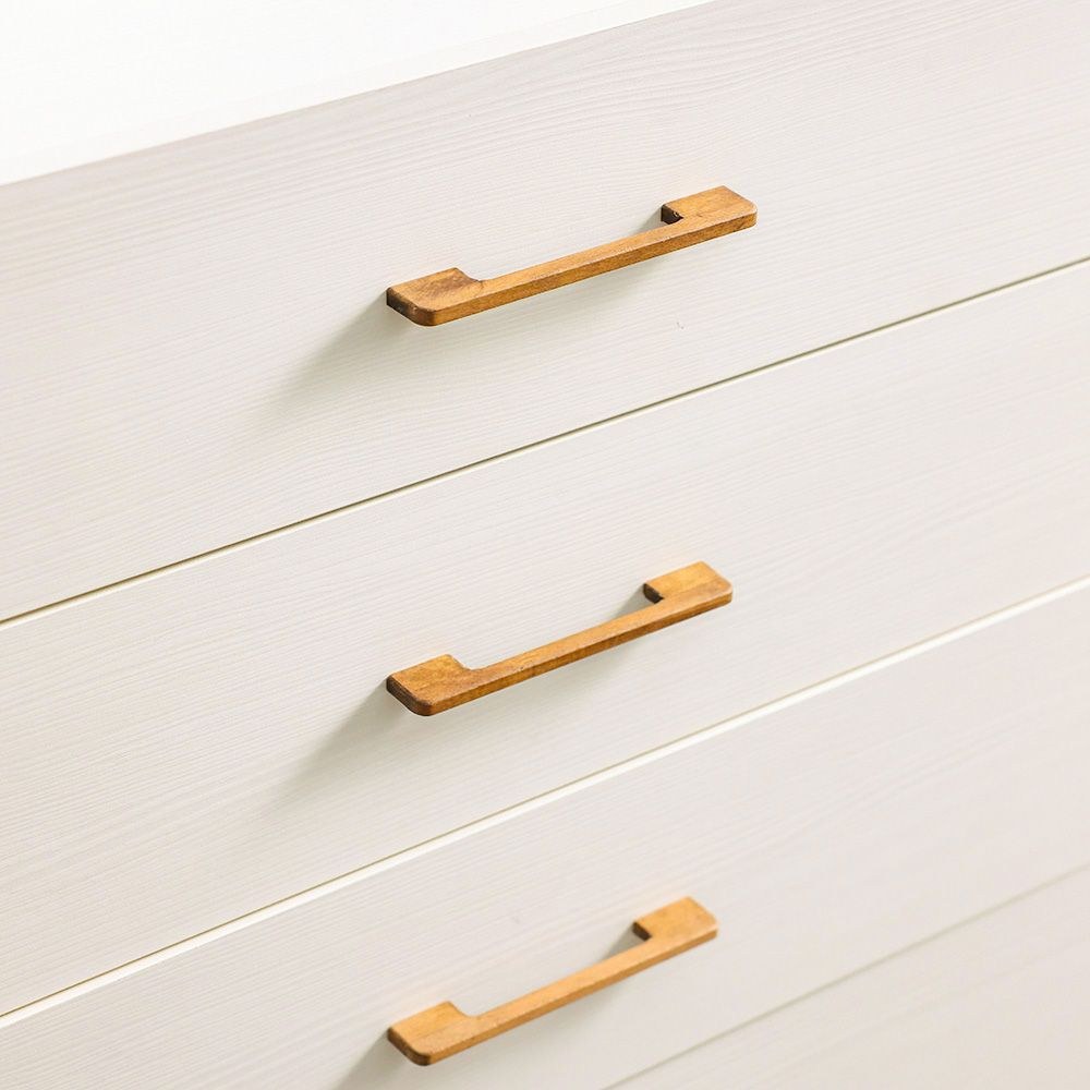 Gordion Dresser with Mirror -Light Cream - Image 5