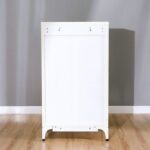 New Aloha Chest of 5 Drawers-White/Golden-With 2-Year Warranty