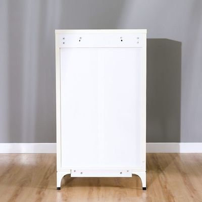 New Aloha Chest of 5 Drawers-White/Golden-With 2-Year Warranty - Image 5