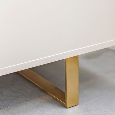 New Poliana Nightstand-Beige-With 2-Year Warranty - Image 4