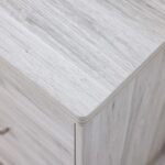 Zirco 6-Drawer Dresser with Mirror-White Oak-With 2-Year Warranty